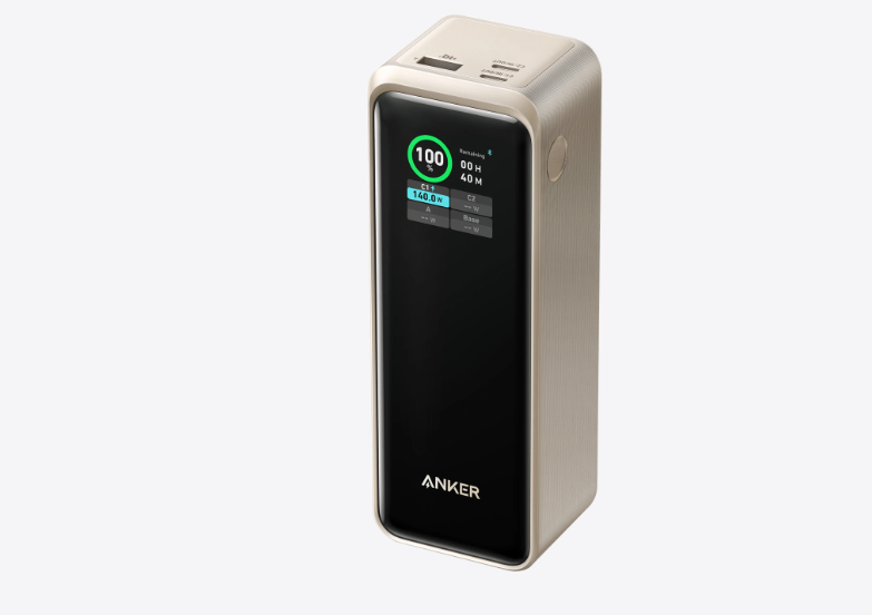 Anker Prime Ultra-High Capacity 27650mAh  Powerful 250W Output  Power Bank  Ultra-High Capacity Portable Charger with Smart Digital Display  Compatible with smartphones tablets laptops