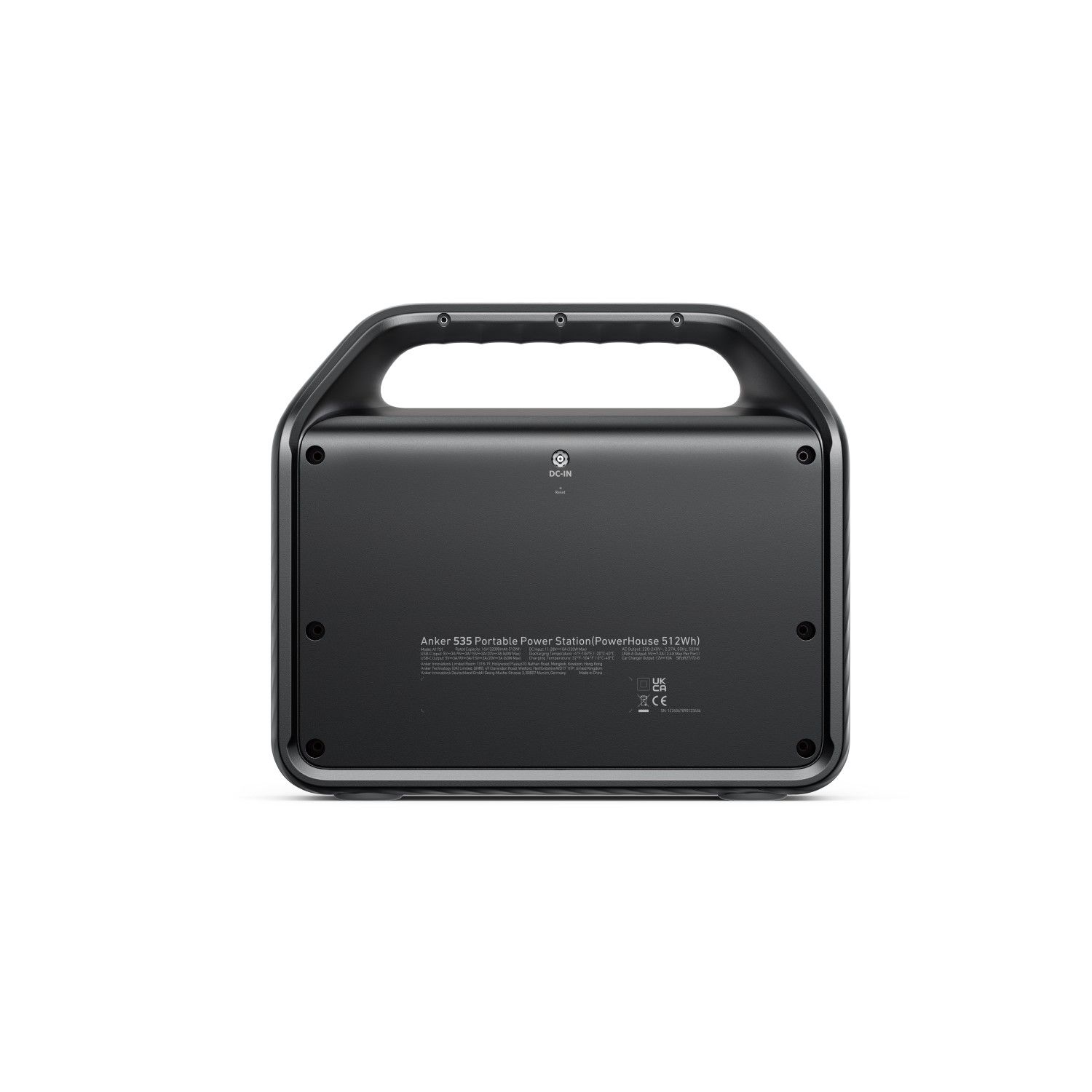 Anker PowerHouse 535 – Portable Power Station (512Wh | 500W) – A1751211 – Black