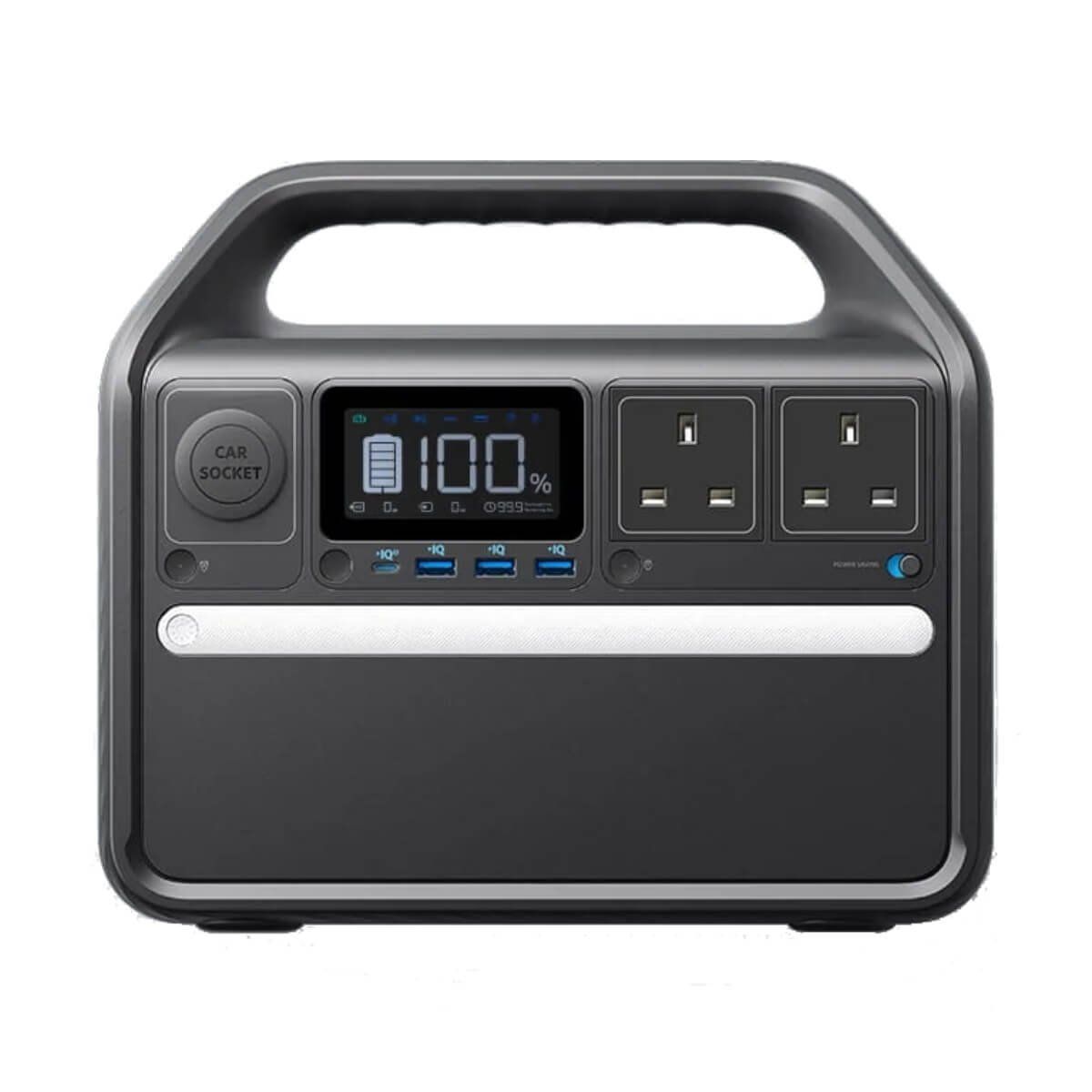 Anker PowerHouse 535 – Portable Power Station (512Wh | 500W) – A1751211 – Black