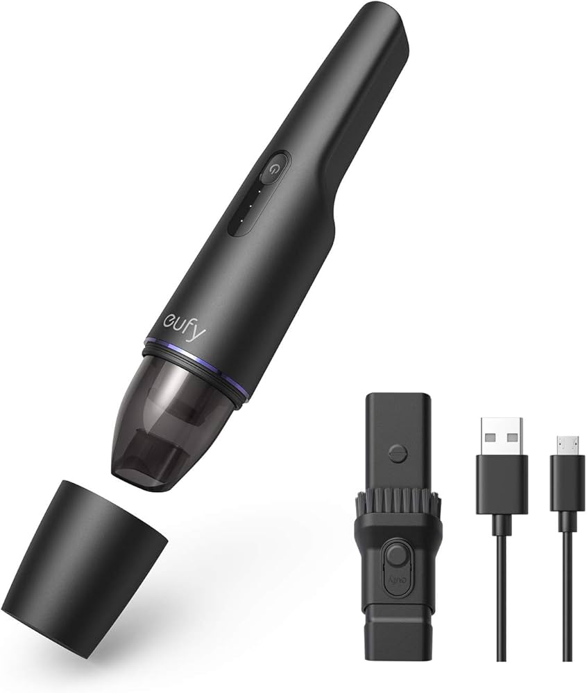 EUFY HOMEVAC H11 PURE  Wireless rechargeable Car/ Home Vacuum Cleaner.suction power of 8500 pa Cordless 2 In 1 Handheld Auto Vacuums Home & Car Dual Use Mini Vacuum Cleaners cordless handheld vacuum