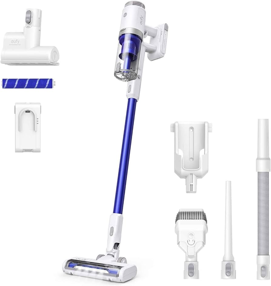 [Special Offer] EUFY S11 REACH  Wireless rechargeable Car/ Home Vacuum Cleaner.suction power of 8500 pa Cordless 2 In 1 Handheld Auto Vacuums Home & Car Dual Use Mini Vacuum Cleaners