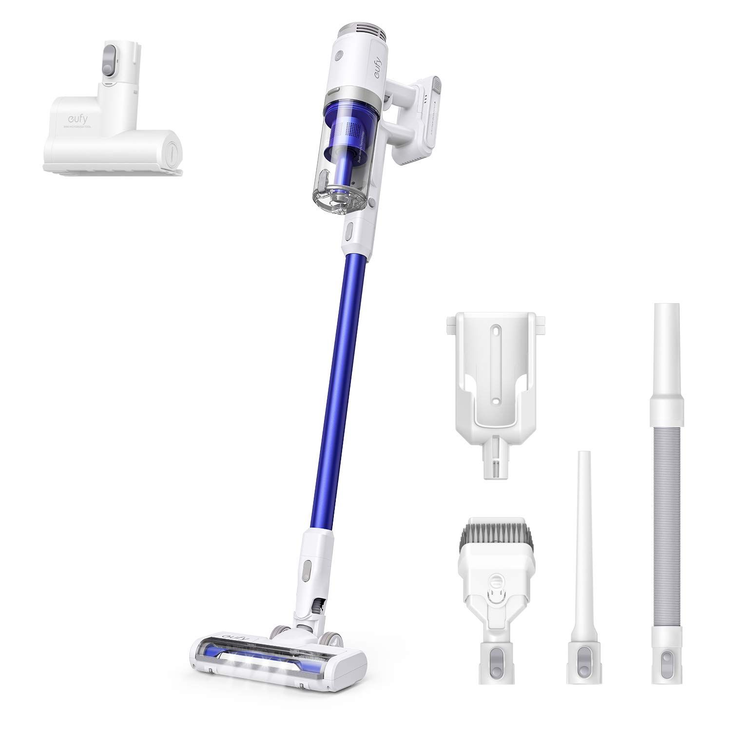 [Special Offer] EUFY S11 REACH  Wireless rechargeable Car/ Home Vacuum Cleaner.suction power of 8500 pa Cordless 2 In 1 Handheld Auto Vacuums Home & Car Dual Use Mini Vacuum Cleaners