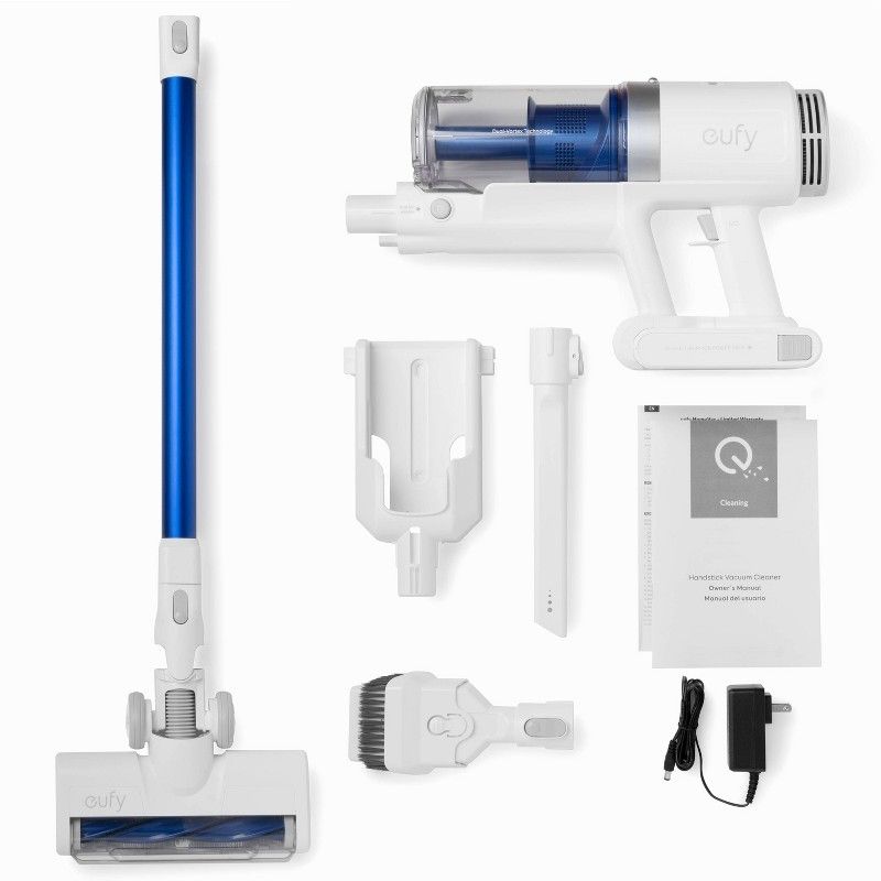 [Special Offer] EUFY S11 REACH  Wireless rechargeable Car/ Home Vacuum Cleaner.suction power of 8500 pa Cordless 2 In 1 Handheld Auto Vacuums Home & Car Dual Use Mini Vacuum Cleaners
