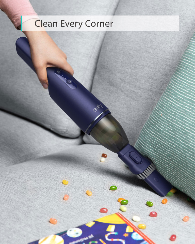 [Special Offer] EUFY S11 REACH  Wireless rechargeable Car/ Home Vacuum Cleaner.suction power of 8500 pa Cordless 2 In 1 Handheld Auto Vacuums Home & Car Dual Use Mini Vacuum Cleaners