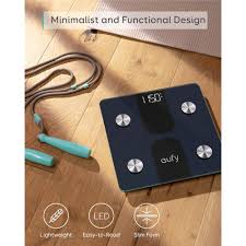 [Special Offer] ANKER  EUFY CLEAN SMART SCALE C1 BLACK T9146K15 Weighing Scale Smart Bluetooth  Fat Scale Smart Wireless Digital Bathroom Composition Analyzer With Smartphone App  Health Monitors