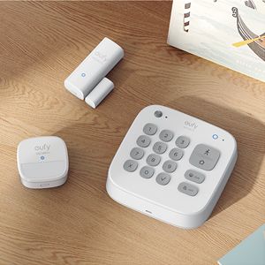 [Special Offer] EUFY SECURITY ALARM 5 PIECE KITS WHITE DIY-Home Security System, Keypad, Motion Sensor, 2 Entry Sensors, Home Alarm System, Control from The App, Links with eufyCam