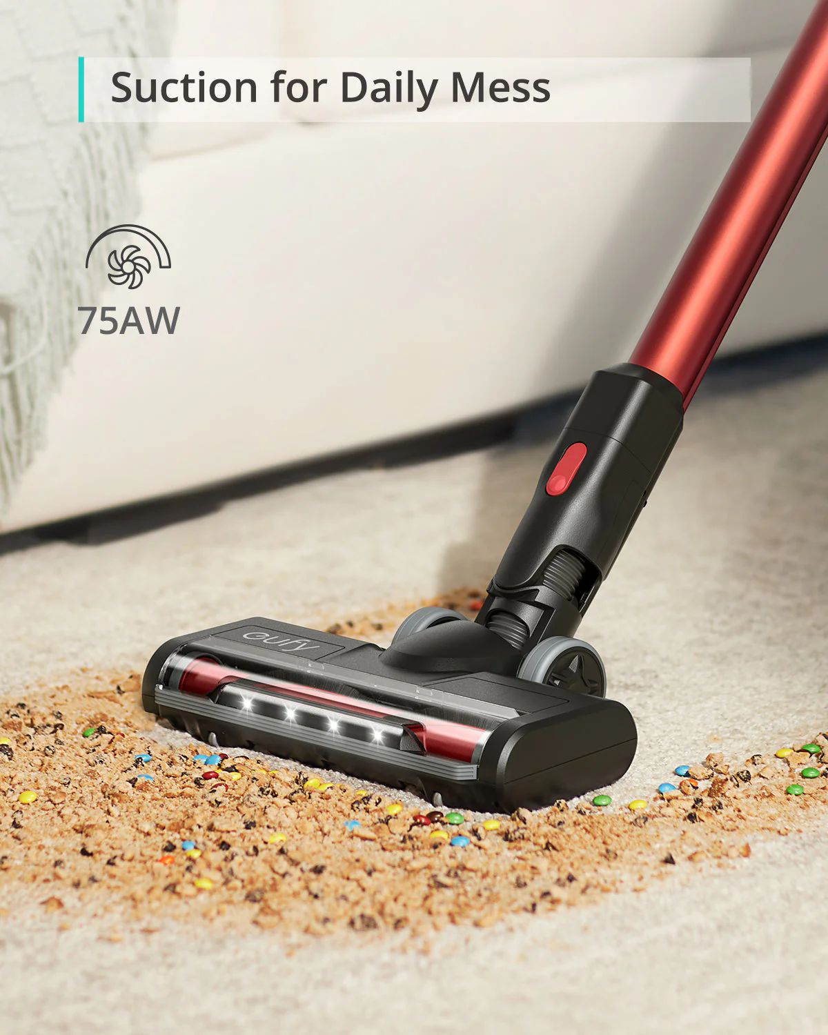 [New Arrivals] EUFY HOME VAC S11 LITE VACUUM CLEANER Lightweight & Cordless Design Powerful Suction Tap-to-Start Function