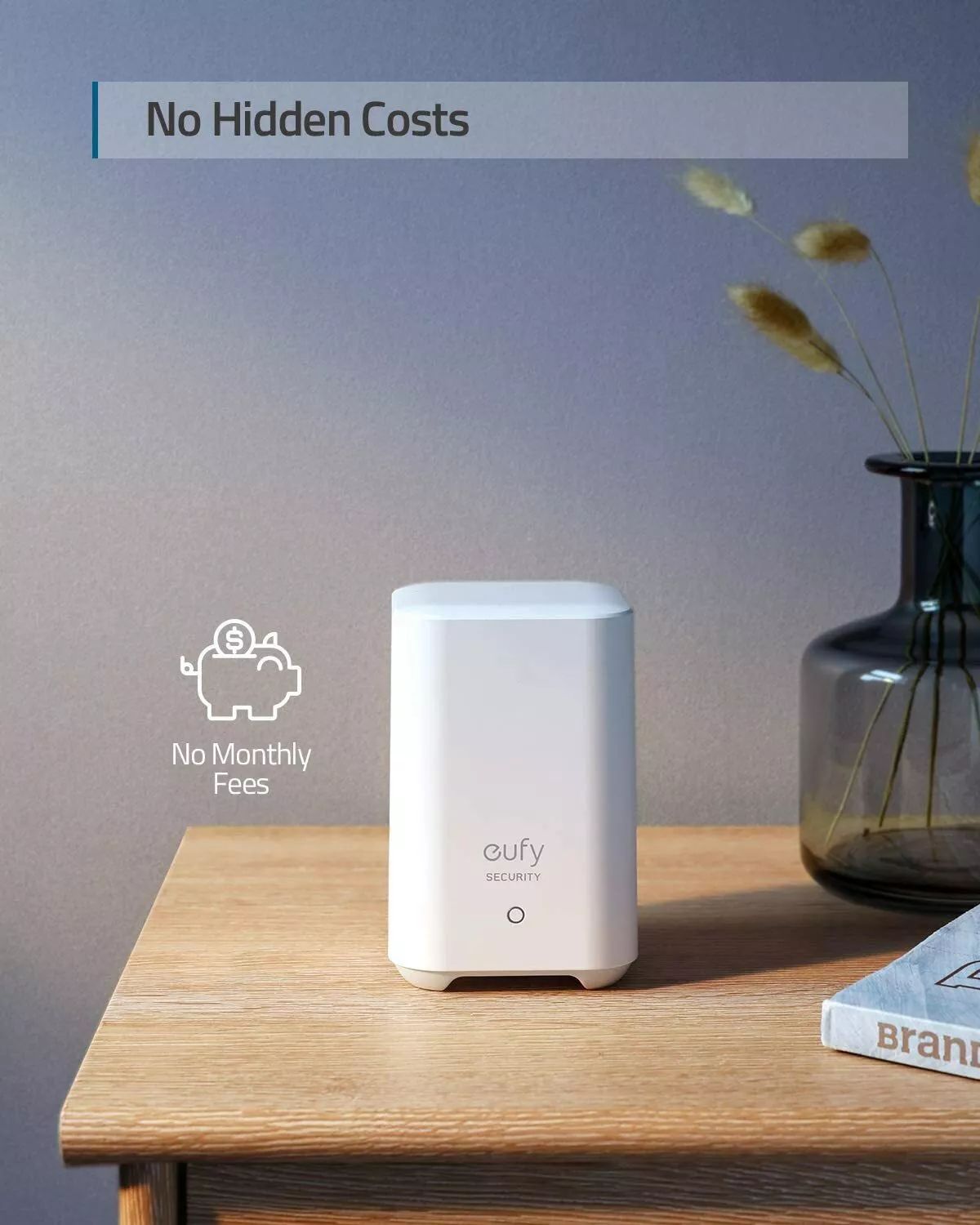 [Special Offer] EUFY SECURITY ALARM 5 PIECE KITS WHITE DIY-Home Security System, Keypad, Motion Sensor, 2 Entry Sensors, Home Alarm System, Control from The App, Links with eufyCam