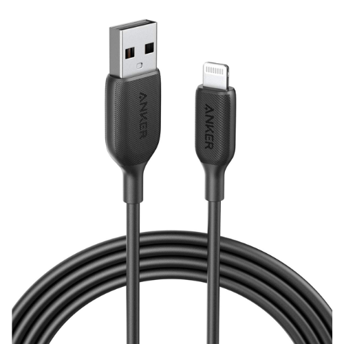 [Exclusive deal] Anker Powerline III Lightning Cable Certified MFi 480Mbps - 6FT iPhone Charger, Fast Durable Apple Charging Cord