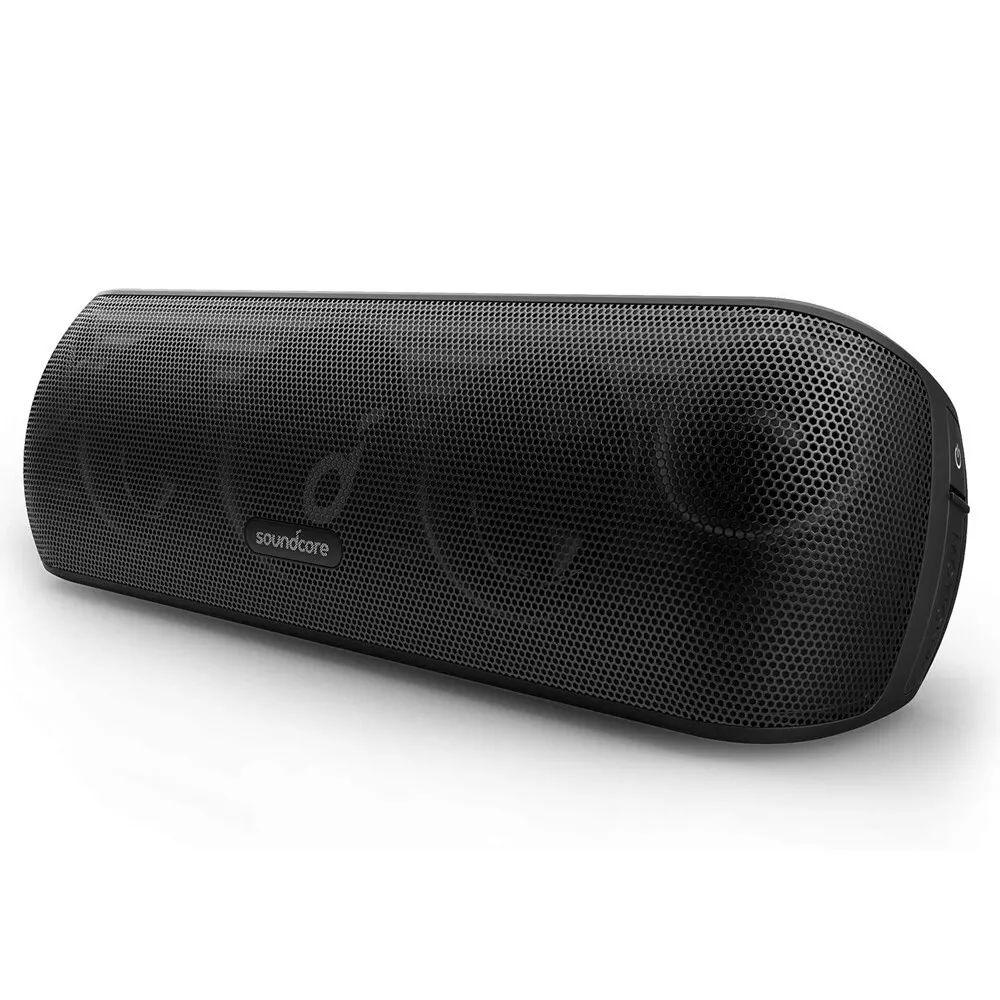 【Anker Official】Soundcore Motion+ | Portable Speaker with Intense Bass - Black  Hi-Res Audio | 30W Intense Bass | Waterproof IPX7 | 12H Playtime