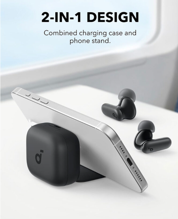 [Special Offer] Soundcore P30i - Black Deep Bass ,Bluetooth 5.4, Long Battery, Dual Device Pairing, Mic ,  45H Playtime, Compact Case, Fast Charge, IPX5 ,Clear Calls