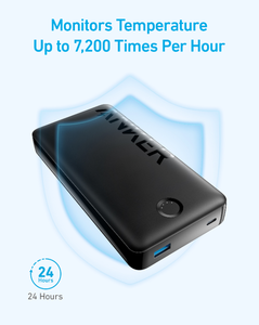 [special offer] Anker Zolo Power Bank 10K 30W Built-In USB-C and Lightning Cableb BlackMultiple Device Charging Digital Display Fast Charging