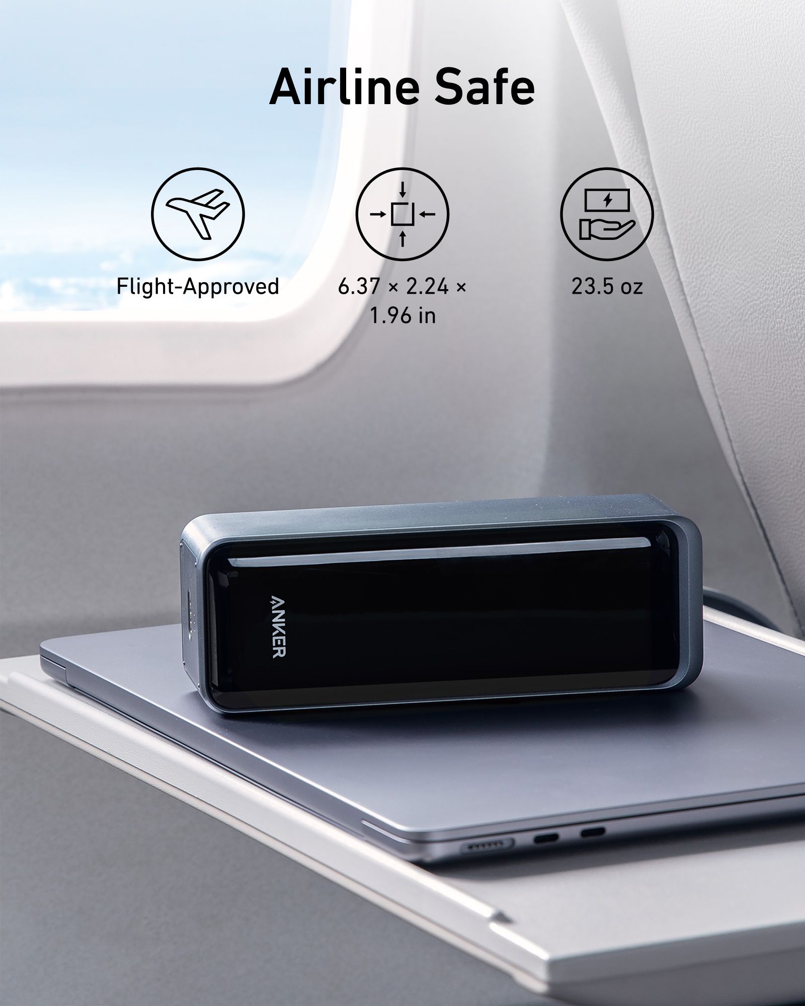[Exclusive deal] Anker Prime 27,650mAh Power Bank (250W) - Black | Digital Display, Short Circuit Protection, App Control, Fast Charging
