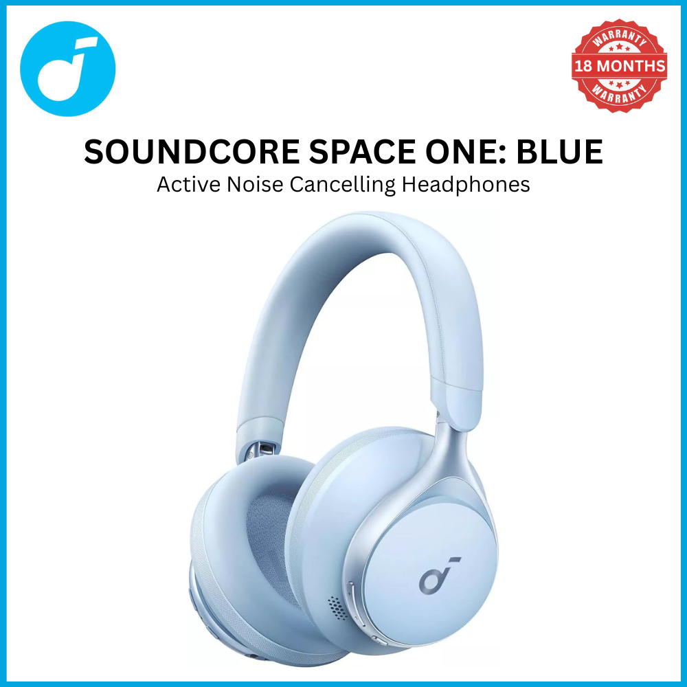 [Exclusive deal]  soundcore Space One | Active Noise Cancelling Headphones -  Adaptive Noise Cancelling | 40H Playtime | Bluetooth 5.3