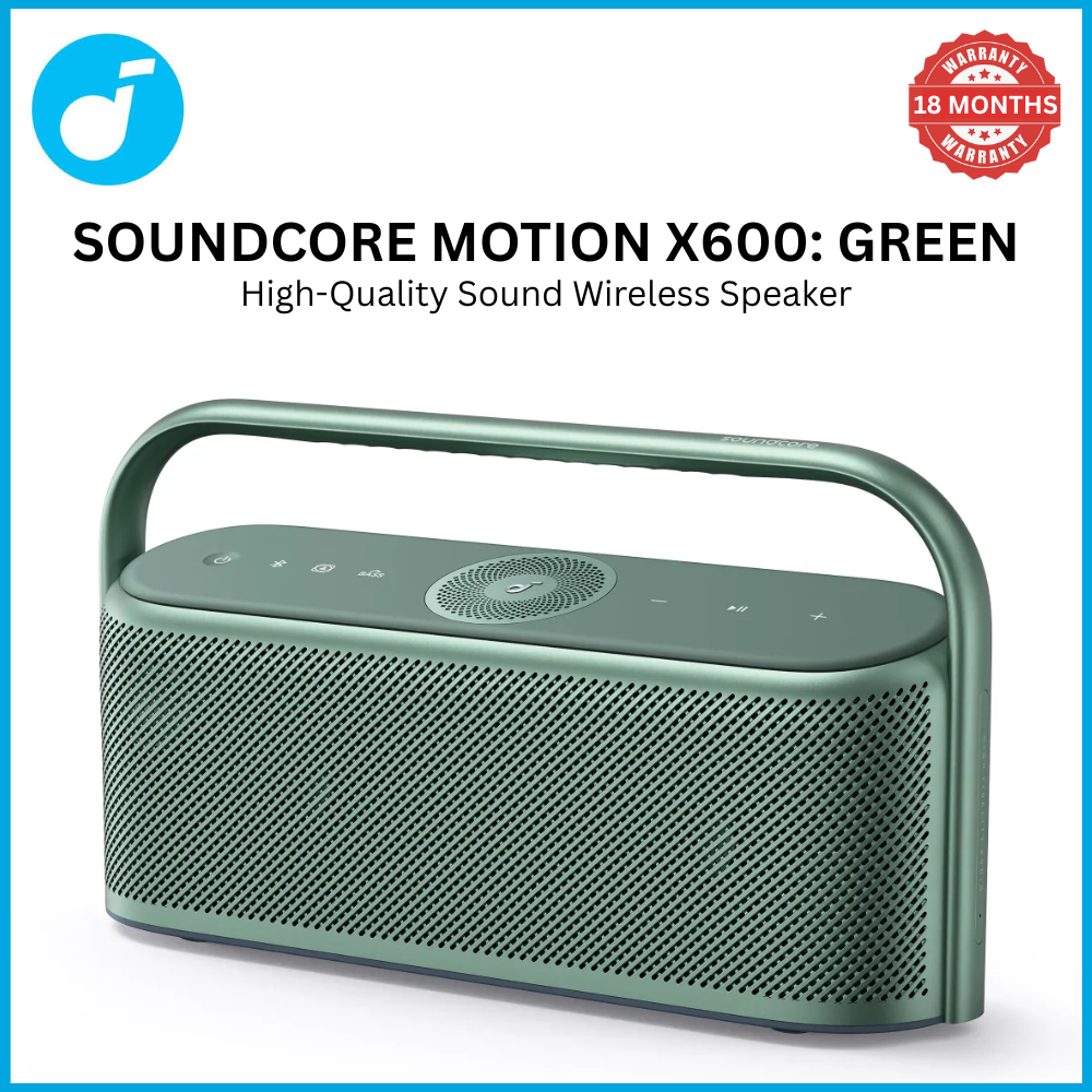 【Anker Official】  Soundcore Motion X600 | High-Quality Sound Wireless Speaker PREMIUM PORTABLE BLUETOOTH SPEAKER  high-quality audio spatial audio feature