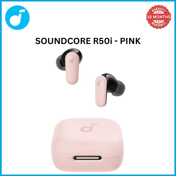 【Anker Official】 soundcore R50i NC - ,With 10mm Drivers , Deep Bass, Bluetooth 5.3, 45H Playtime, IP54-Sweatguard M waterproof, AI Clear Calls with 4 Mics, 22 Preset EQs via Ap
