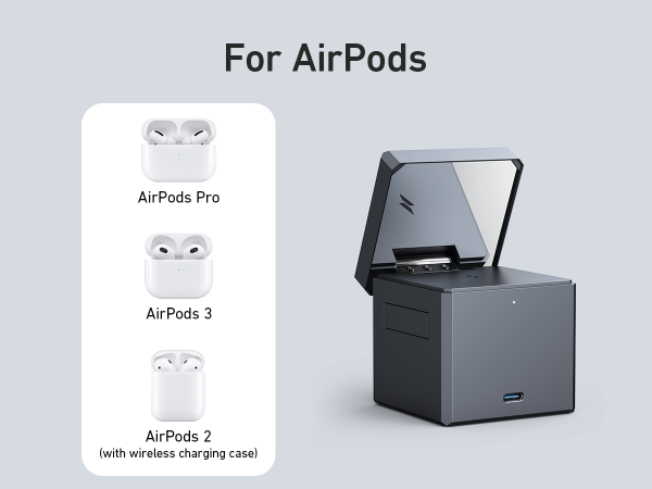 【Anker Official】 Anker 3-in-1 Cube with MagSafe -  Foldable Wireless Charger for iPhone, Apple Watch & AirPods (30W USB-C Included)