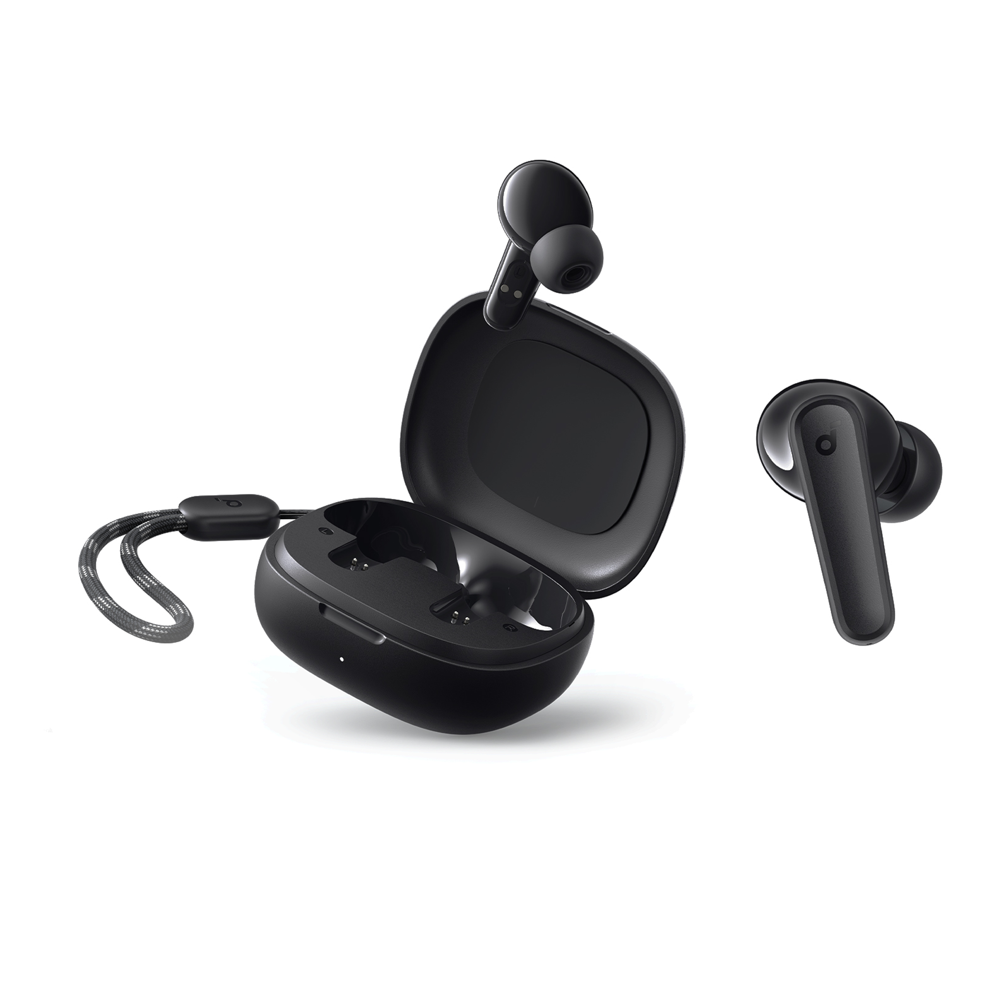 [Exclusive deal]  soundcore R50i Black - Deep Bass | 30H Playtime | IPX5 Waterproof | AI Clear Calls | Bluetooth 5.3