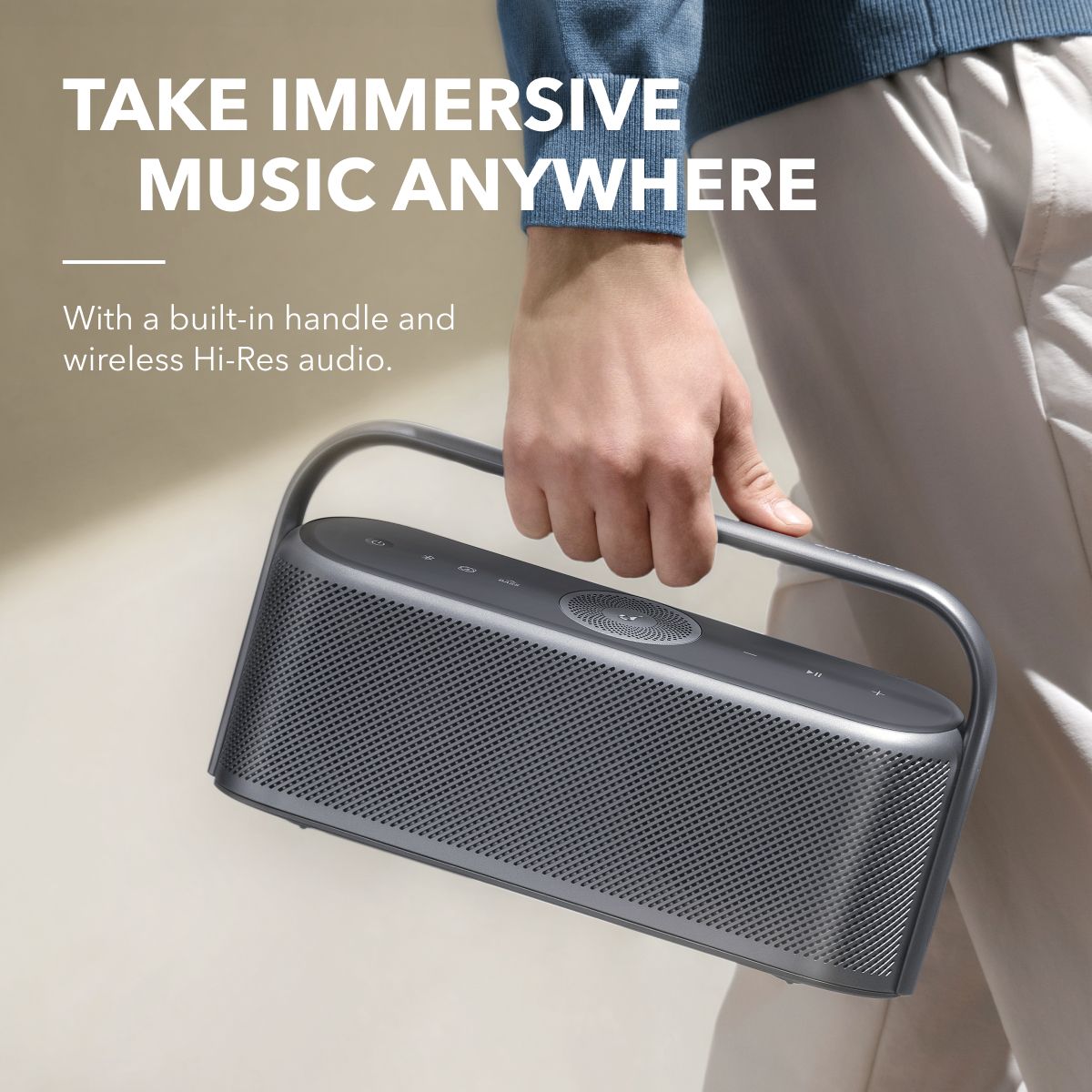 【Anker Official】  Soundcore Motion X600 | High-Quality Sound Wireless Speaker PREMIUM PORTABLE BLUETOOTH SPEAKER  high-quality audio spatial audio feature