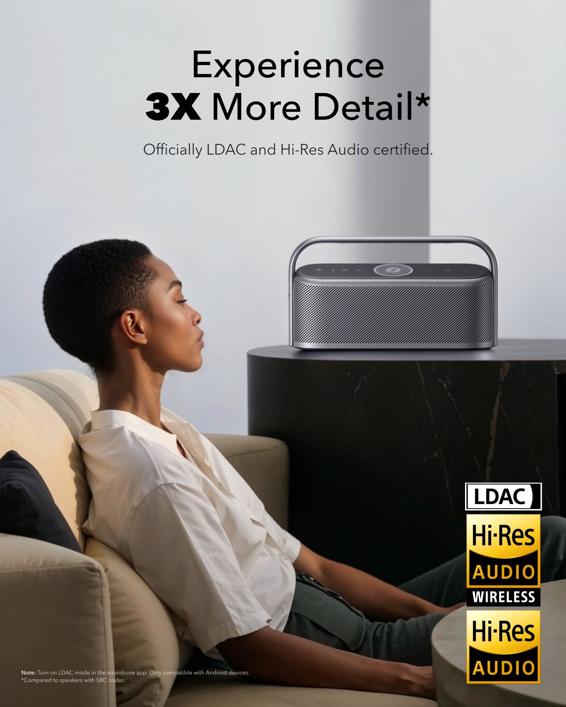 【Anker Official】  Soundcore Motion X600 | High-Quality Sound Wireless Speaker PREMIUM PORTABLE BLUETOOTH SPEAKER  high-quality audio spatial audio feature