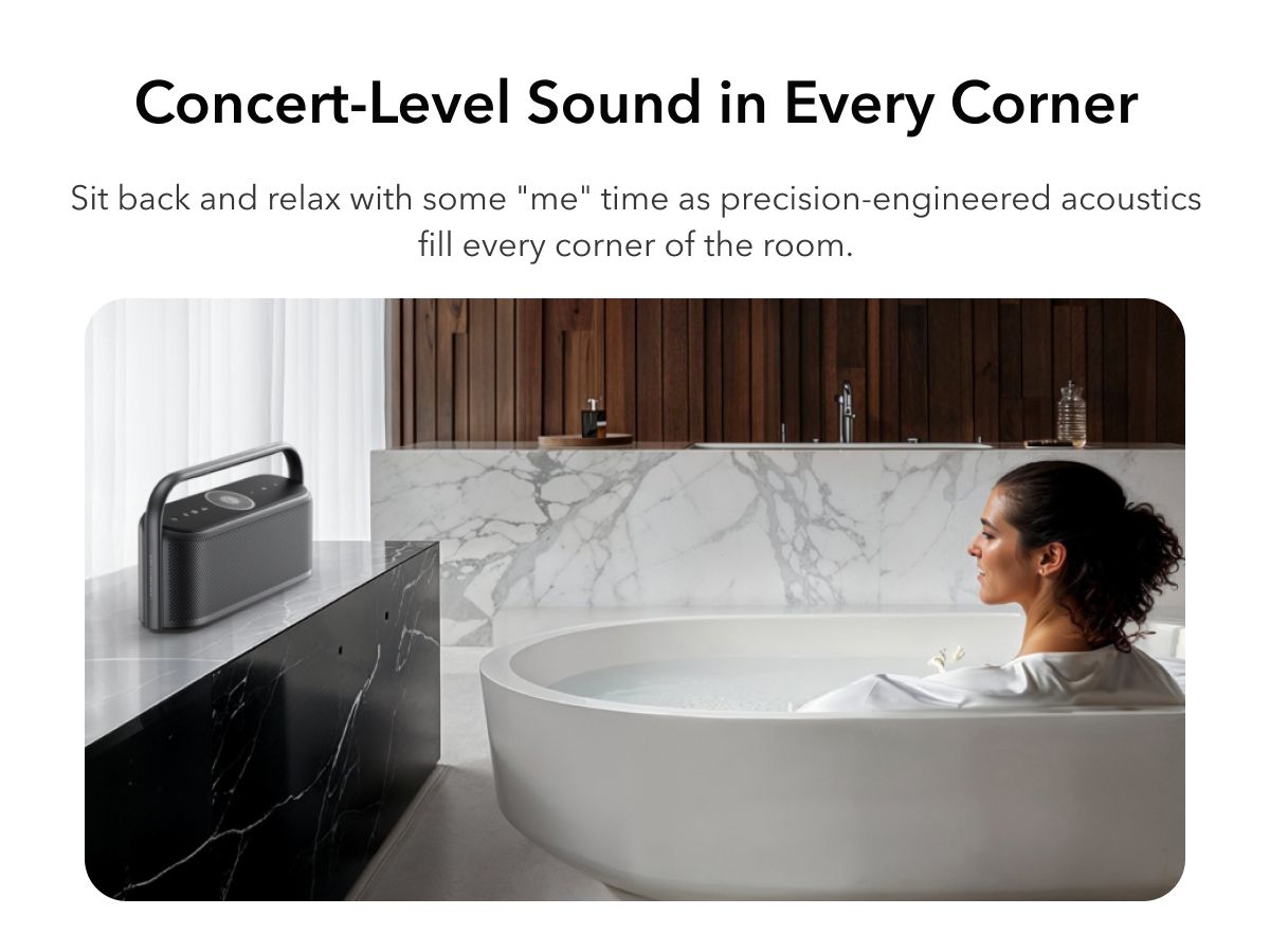 【Anker Official】  Soundcore Motion X600 | High-Quality Sound Wireless Speaker PREMIUM PORTABLE BLUETOOTH SPEAKER  high-quality audio spatial audio feature