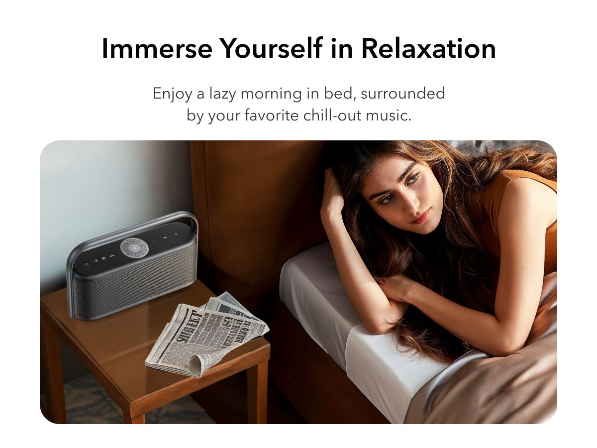 【Anker Official】  Soundcore Motion X600 | High-Quality Sound Wireless Speaker PREMIUM PORTABLE BLUETOOTH SPEAKER  high-quality audio spatial audio feature