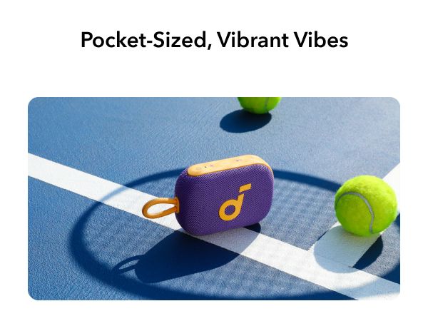 [Exclusive deal] soundcore Select 4 Go Bluetooth Speaker IP67 Full Protection and Floating 20-Hour Ultra playback time