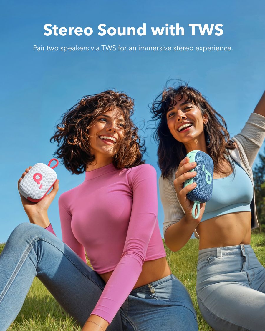 [Exclusive deal] soundcore Select 4 Go Bluetooth Speaker IP67 Full Protection and Floating 20-Hour Ultra playback time