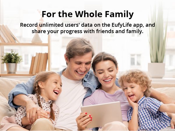 [Exclusive deal]  eufy Smart Scale P2 Pro - Black Full Body Composition Analysis High Accuracy 3D Virtual Model Third-Party App Syncing Unlimited Users Nutrition-Tracking