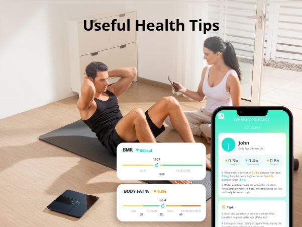 [Exclusive deal]  eufy Smart Scale P2 Pro - Black Full Body Composition Analysis High Accuracy 3D Virtual Model Third-Party App Syncing Unlimited Users Nutrition-Tracking