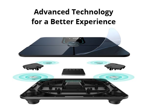 [Exclusive deal]  eufy Smart Scale P2 Pro - Black Full Body Composition Analysis High Accuracy 3D Virtual Model Third-Party App Syncing Unlimited Users Nutrition-Tracking