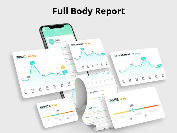 [Exclusive deal]  eufy Smart Scale P2 Pro - Black Full Body Composition Analysis High Accuracy 3D Virtual Model Third-Party App Syncing Unlimited Users Nutrition-Tracking