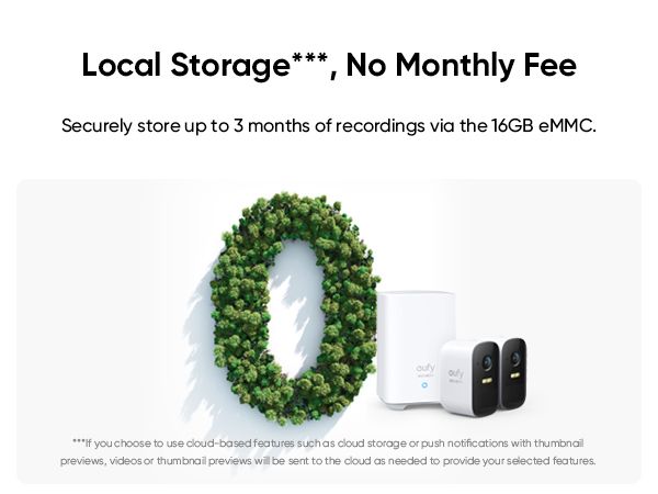 [Exclusive deal] eufy eufyCam 2C Pro 2-Cam Kit, Wireless Home Security System Crystal Clear Resolution  180-Day Battery Life Color Night Vision Weatherproof