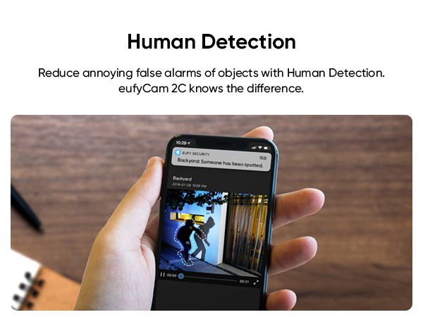 [Exclusive deal] eufy eufyCam 2C Pro 2-Cam Kit, Wireless Home Security System Crystal Clear Resolution  180-Day Battery Life Color Night Vision Weatherproof