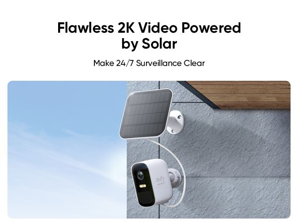 [Exclusive deal] eufy eufyCam 2C Pro 2-Cam Kit, Wireless Home Security System Crystal Clear Resolution  180-Day Battery Life Color Night Vision Weatherproof