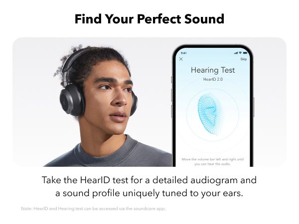 【Anker Official】  Soundcore Space One Pro | Foldable Over-Ear Headphones ACTIVE NOISE-CANCELLING (ANC) HEADPHONES SOUNDCORE SPACE ONE PRO