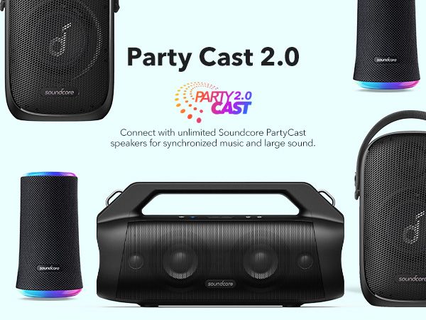 [Exclusive deal] soundcore Motion Boom Plus | Outdoor Portable Speaker Waterproof Subwoofer Portable Bluetooth Wireless Speaker TF Card AUX Sound Box TWS USB Flash Drive Wireless Speakers