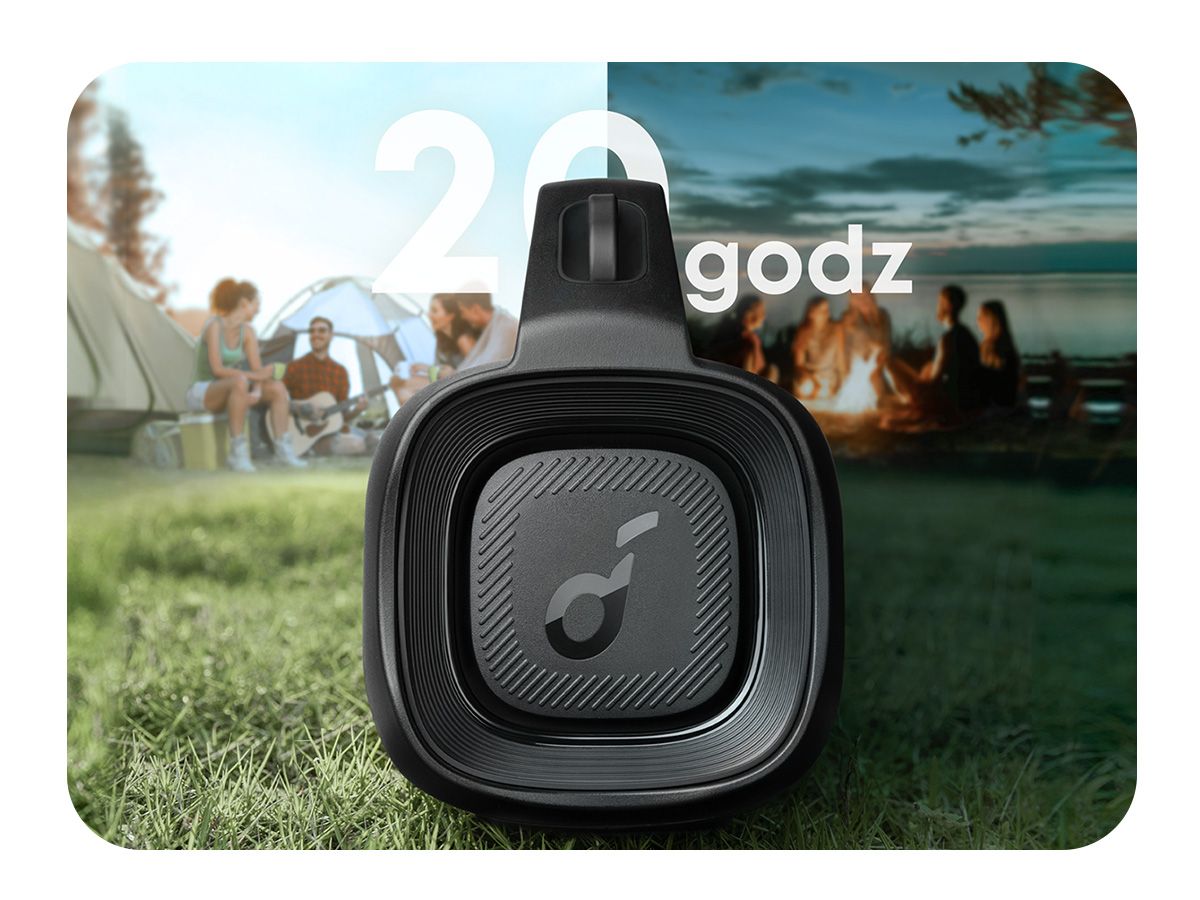 [Exclusive deal] soundcore Motion Boom Plus | Outdoor Portable Speaker Waterproof Subwoofer Portable Bluetooth Wireless Speaker TF Card AUX Sound Box TWS USB Flash Drive Wireless Speakers