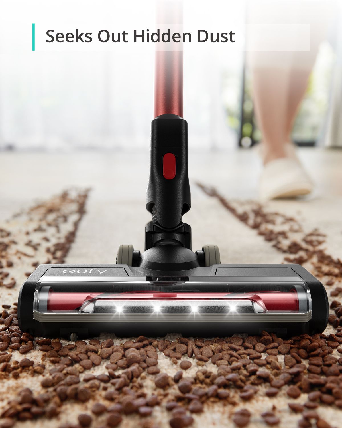 【Anker Official】Eufy HomeVac S11 Lite - Lightweight, Stylish and Cordless Design, Versatile Attachments, Perfect for Pet Owners, for Carpet and Hard Floors