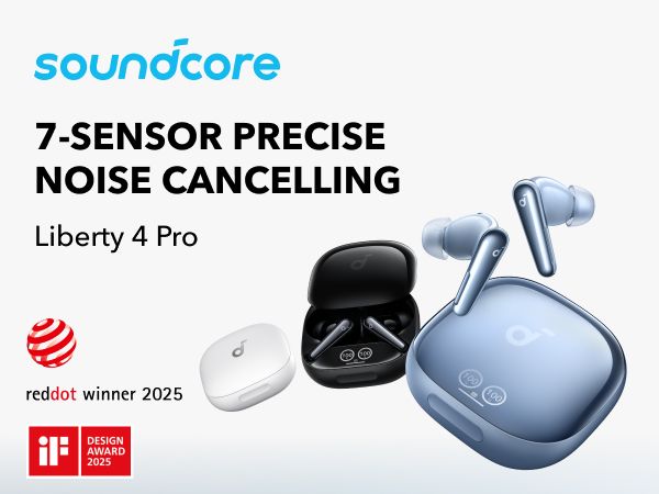 [Exclusive deal] soundcore Liberty 4 Pro | Noise Cancelling True-Wireless Earbuds