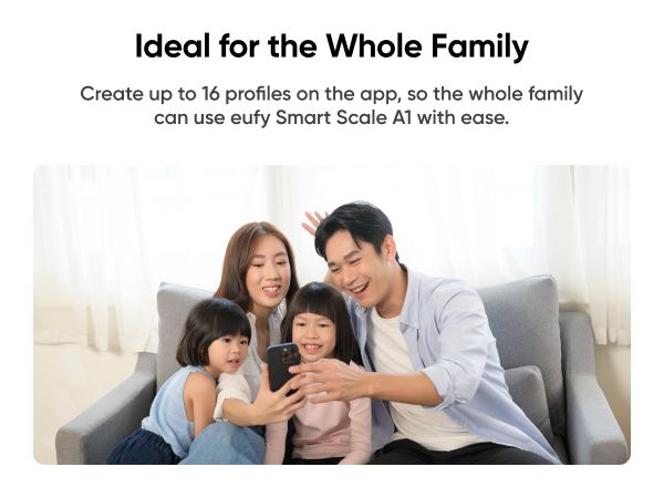 [Exclusive deal] eufy Smart Scale A1 - Weight Accuracy,12 Body Measurements,Bluetooth Connectivity