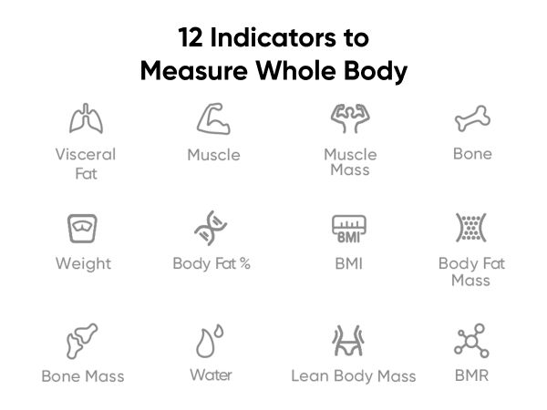 [Exclusive deal] eufy Smart Scale A1 - Weight Accuracy,12 Body Measurements,Bluetooth Connectivity