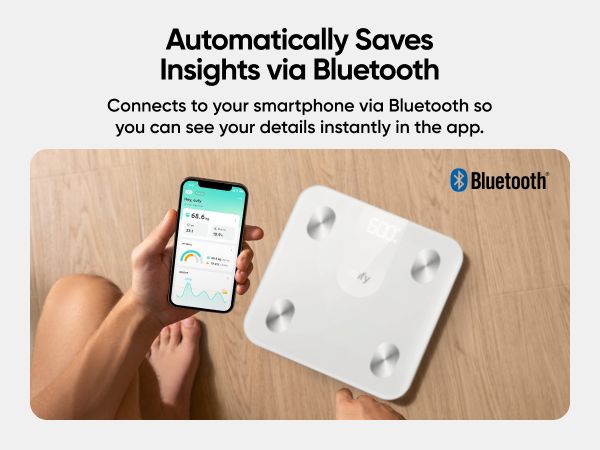 [Exclusive deal] eufy Smart Scale A1 - Weight Accuracy,12 Body Measurements,Bluetooth Connectivity