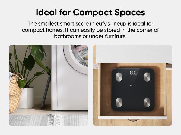 [Exclusive deal] eufy Smart Scale A1 - Weight Accuracy,12 Body Measurements,Bluetooth Connectivity