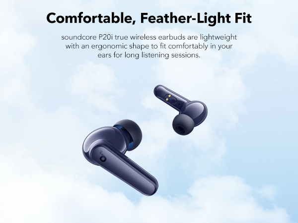 【Anker Official】 Soundcore P25i True Wireless in-Ear Earbuds - Black, Lightweight Fit All-Day Playtime Fast Charging IPX5 Water-Resistant