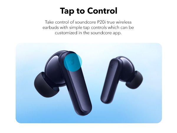 【Anker Official】 Soundcore P25i True Wireless in-Ear Earbuds - Black, Lightweight Fit All-Day Playtime Fast Charging IPX5 Water-Resistant