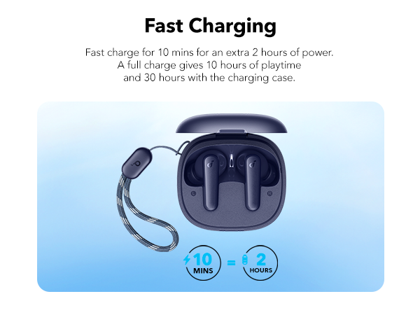 【Anker Official】 Soundcore P25i True Wireless in-Ear Earbuds - Black, Lightweight Fit All-Day Playtime Fast Charging IPX5 Water-Resistant