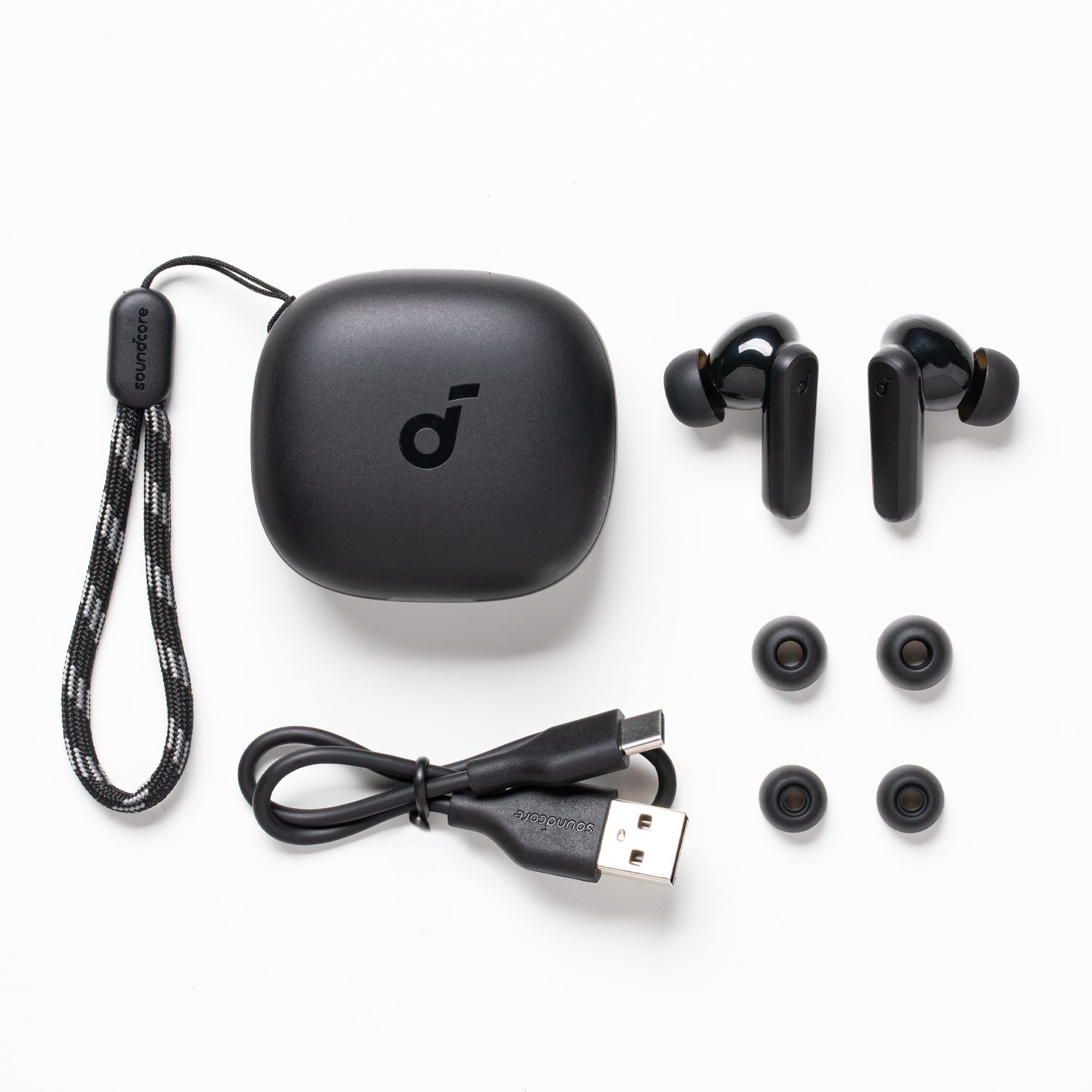 【Anker Official】 Soundcore P25i True Wireless in-Ear Earbuds - Black, Lightweight Fit All-Day Playtime Fast Charging IPX5 Water-Resistant