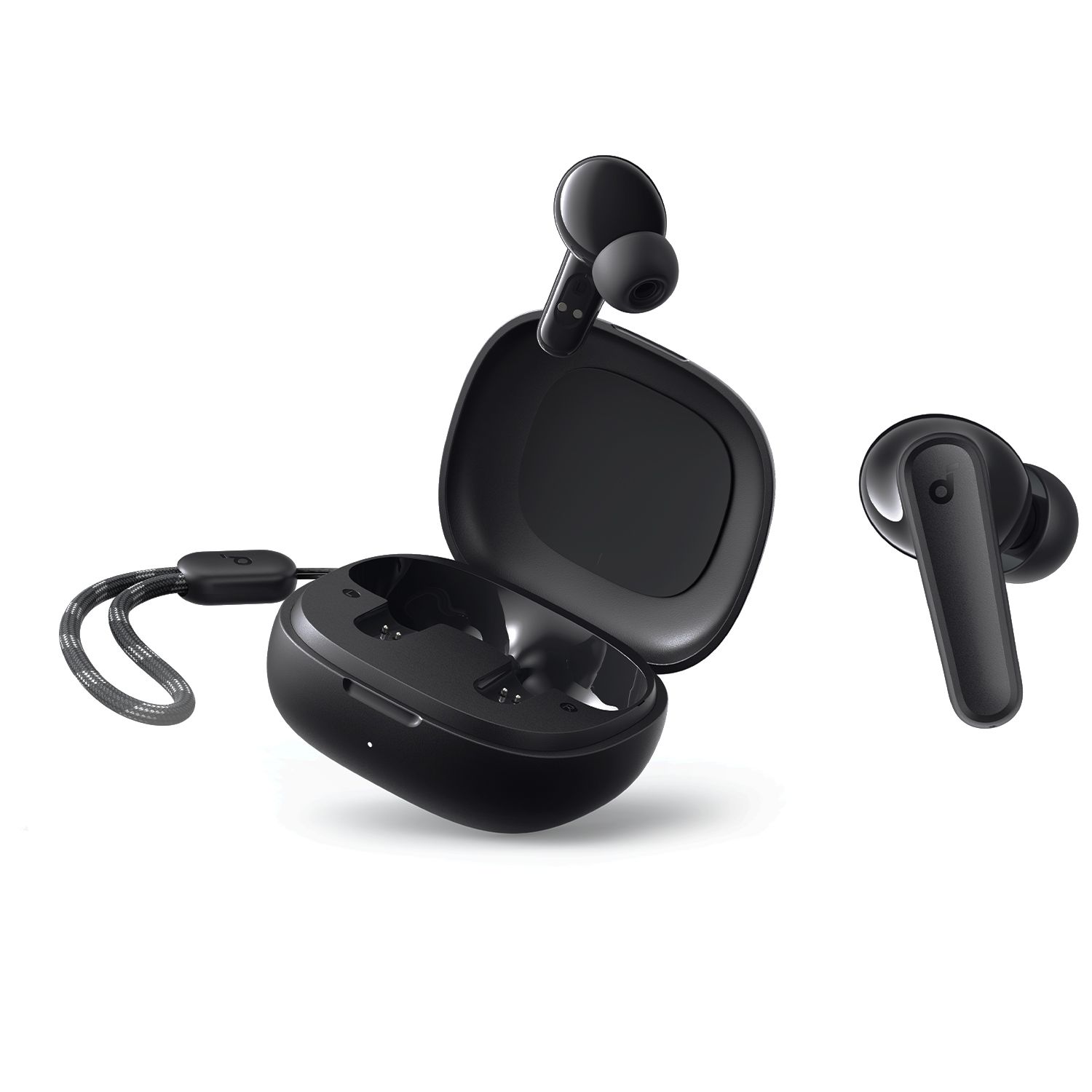 【Anker Official】 Soundcore P25i True Wireless in-Ear Earbuds - Black, Lightweight Fit All-Day Playtime Fast Charging IPX5 Water-Resistant