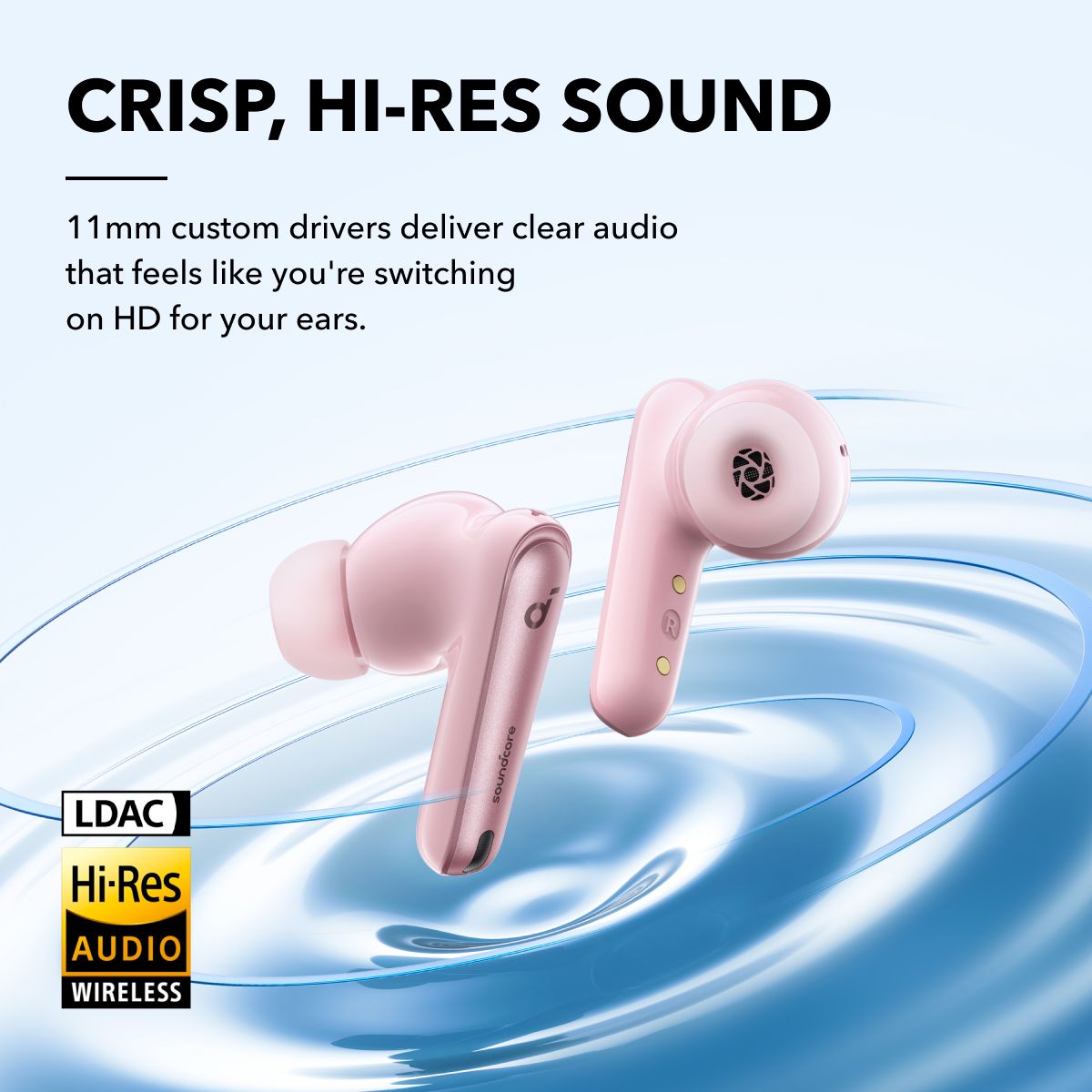 [ Special Deal ] Soundcore Liberty 4 NC | True-Wireless Noise Cancelling Earbuds - Pink